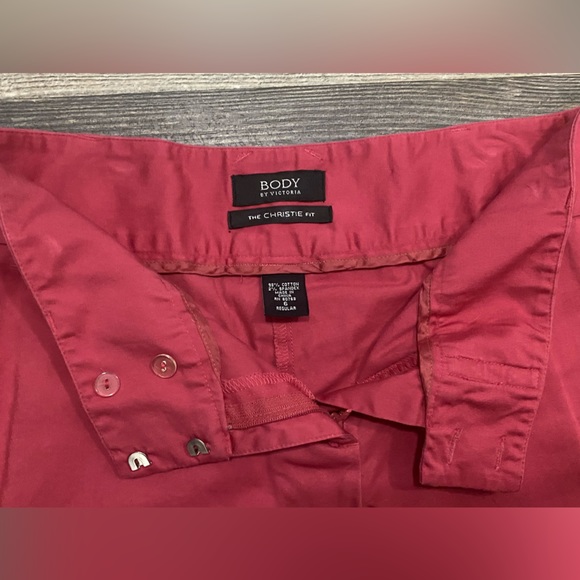 VICTORIA SECRET’s Body by Victoria Christie Fit Fuchsia Dress Pants - Picture 3 of 4